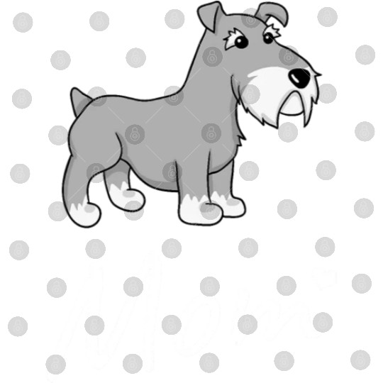 I love Dogs Digital Files Dog Mom s Miniature Schnauzers