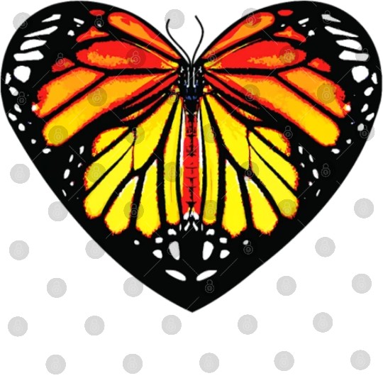 Monarch Butterfly Heart Mom Butterfly Lover Mom Digital Files