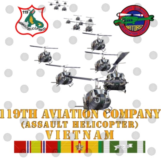Army 119th Aviation Company Assault Helicopter w S Digital Files