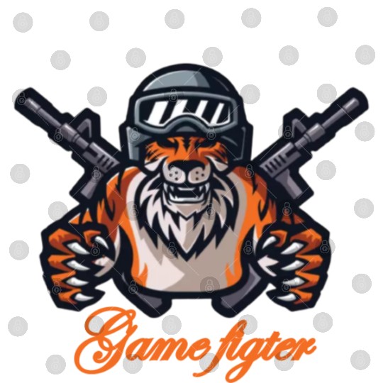 Tiger fight game Digital Files