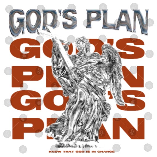 Gods Plan Streetwear Design Digital Files