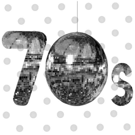 70s Silver Disco Digital Files