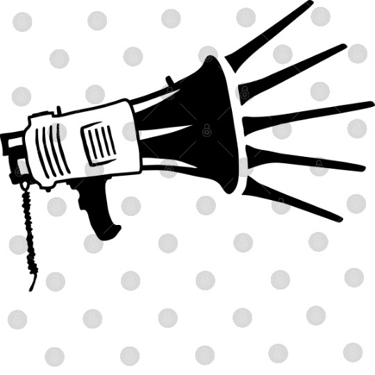 loudspeaker propaganda megaphone icon Digital Files