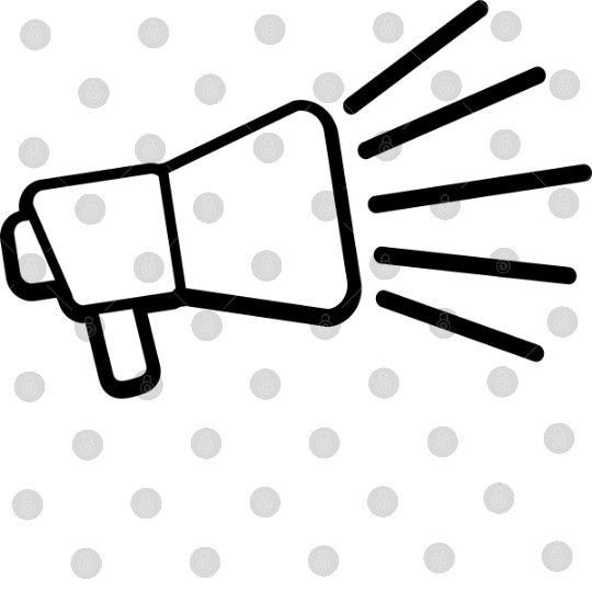 Icon Megaphone Loud Speech Digital Files