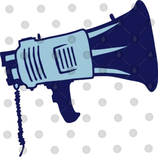 demonstration propaganda megaphone icon Digital Files
