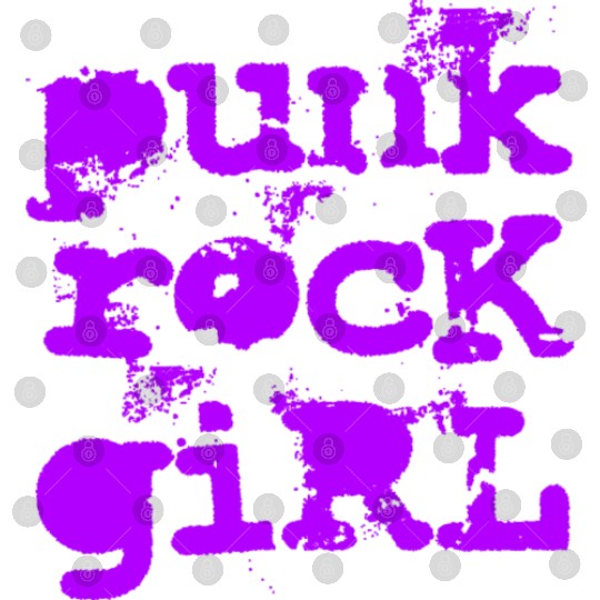Punk Rock Girl Digital Files