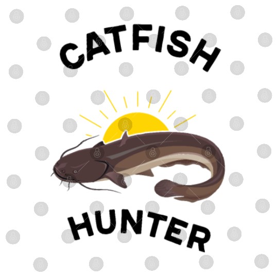 Catfish Hunter - Hunting Catfishing Fishing Digital Files