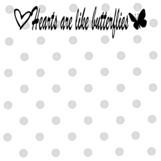 Hearts are like Butterflies. Digital Files