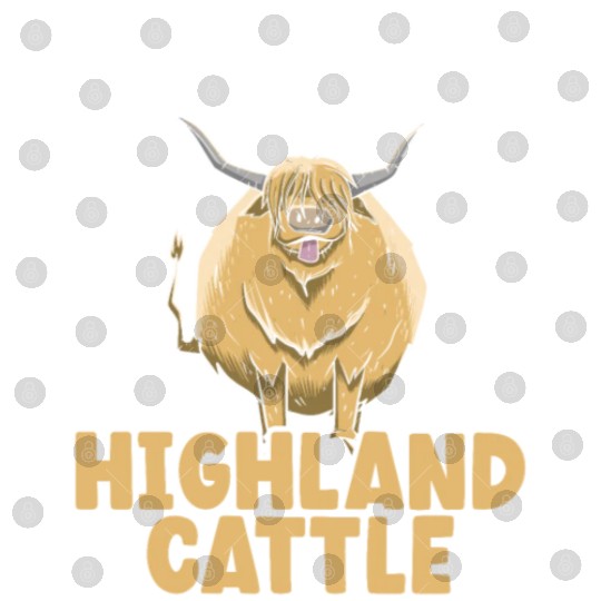 Easily Distracted By Highland Cattle Cow Farmer Digital Files