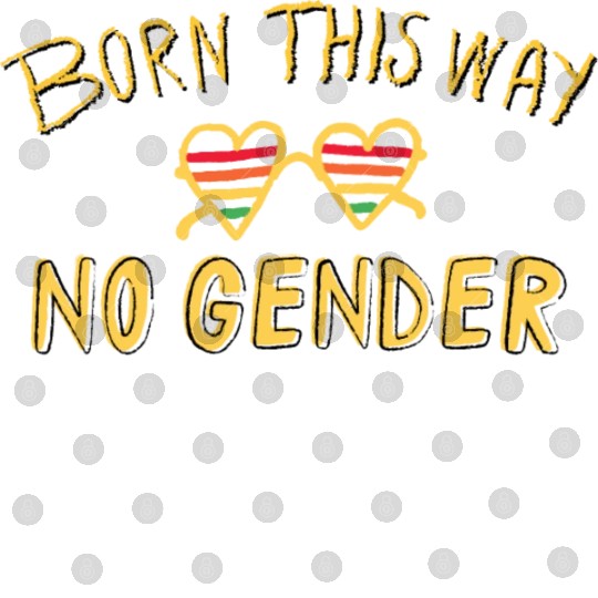 no gender- Pride quote lgbt community Digital Files