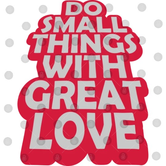 Quote do small things Digital Files