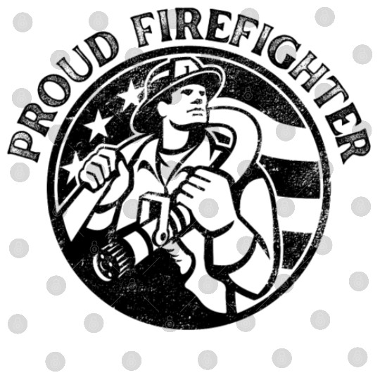 Proud American Firefighter Digital Files