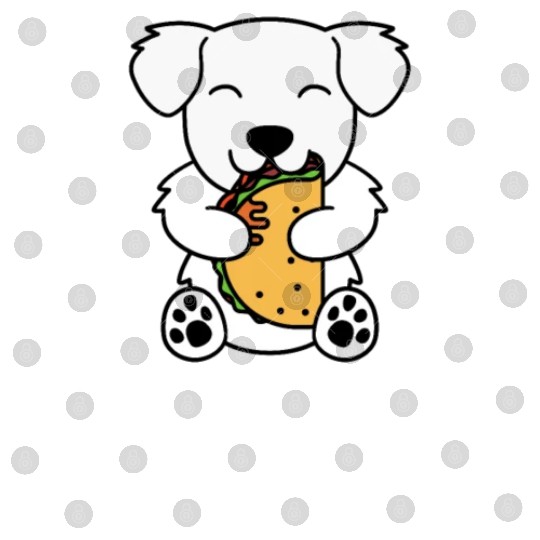 Great Pyrenees Taco Lover Digital Files