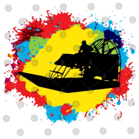 Airboat Fanboat Airboating Planeboat Swamp boat Digital Files