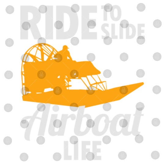 Airboat Fanboat Airboating Swamp boat Race Ride Digital Files