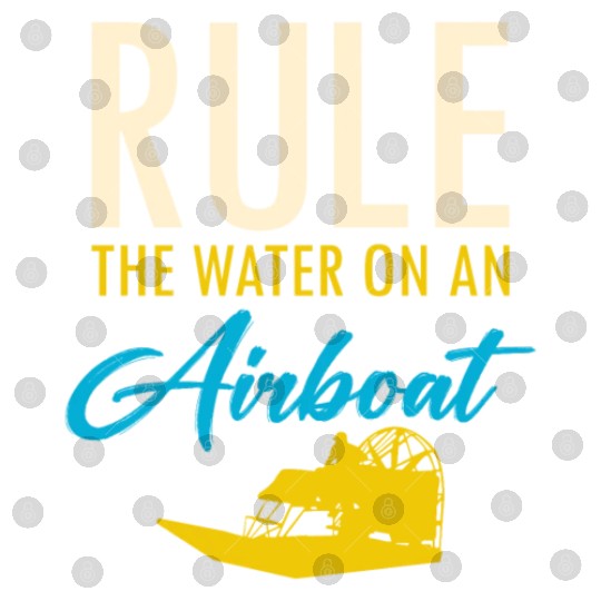 Airboat Fanboat Airboating Planeboat Swamp boat Digital Files