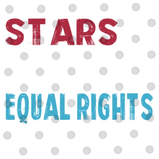 Stars Stripes and Equal Rights 4th of July Women's Digital Files