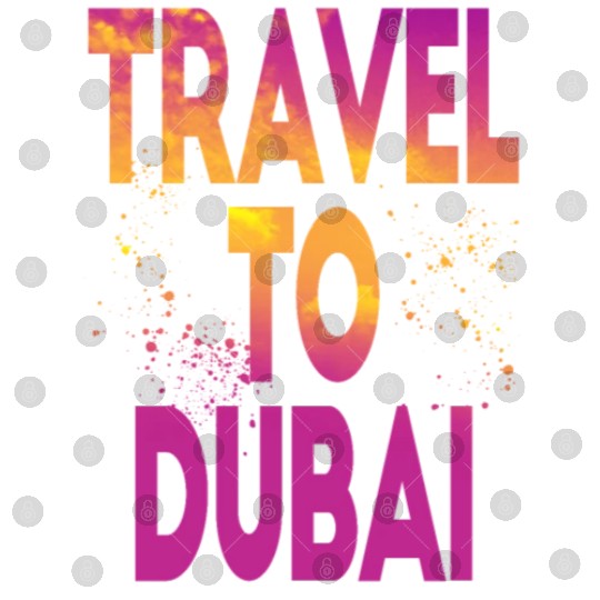 Travel To Dubai Digital Files