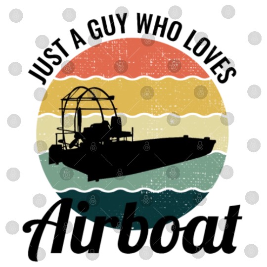 Airboat Fanboat Airboating Planeboat Swamp boat Digital Files