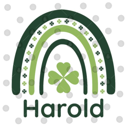 Harold Clover Boho Rainbow Digital Files