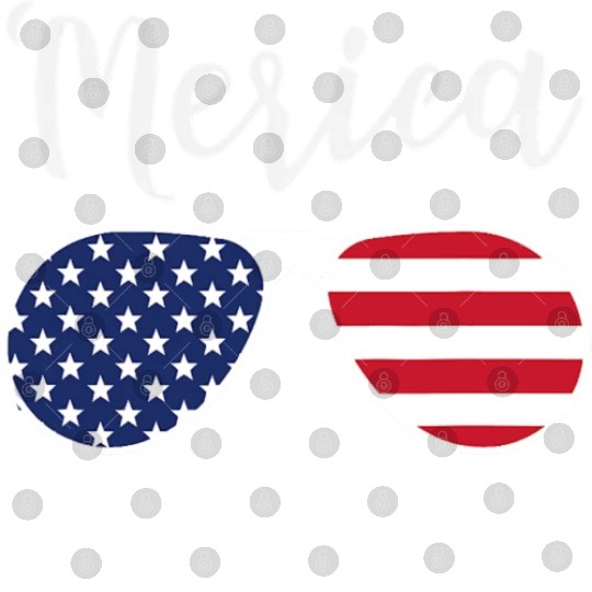 Merica Red Whie And Blue Stars Stripes Sunglasses Digital Files