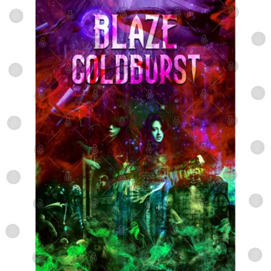 Blaze Goldburst Fantasy Book Psychological Digital Files