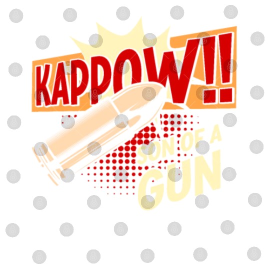 Kappow Bullets Gun Explosion Big bang Aesthetic Digital Files