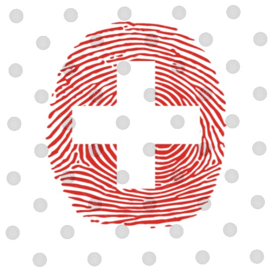 Switzerland flag fingerprint Digital Files