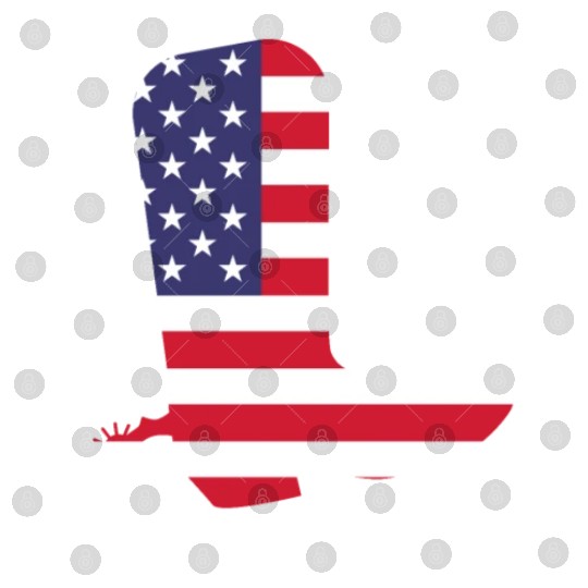 American Flag Cowboy Boot Stars And Stripes Digital Files
