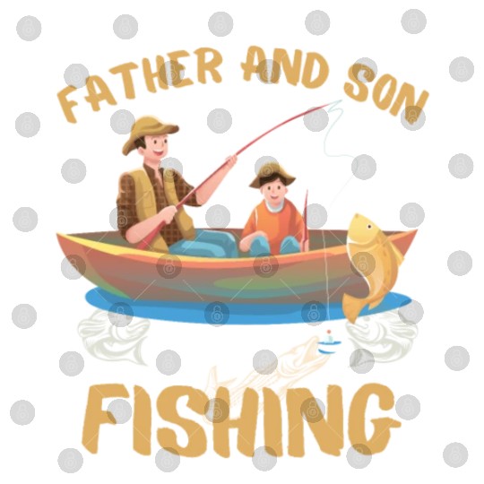 FATHER AND SON FISHING, DAUGTHER, FATHERS DAY Digital Files