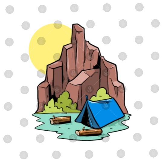 Camper Campsite Camp Camping Digital Files