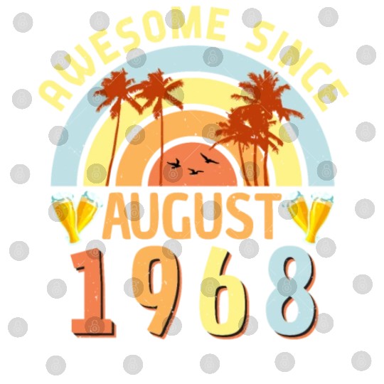 August 1968 Vintage Digital Files