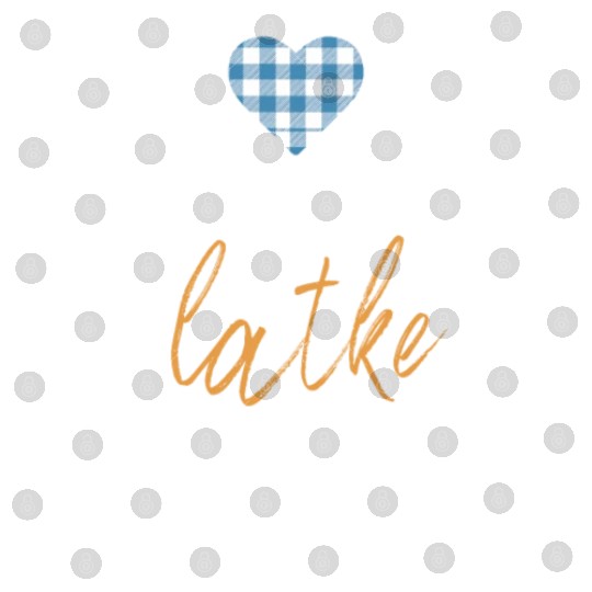 I Love You A Latke Funny Jewish Pun Hanukkah Digital Files