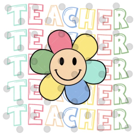 Retro Teacher Teacher Teacher Life Kindergarten Digital Files