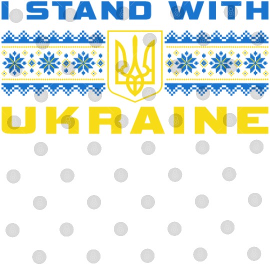 I STAND WITH UKRAINE BLUE-YELLOW Digital Files