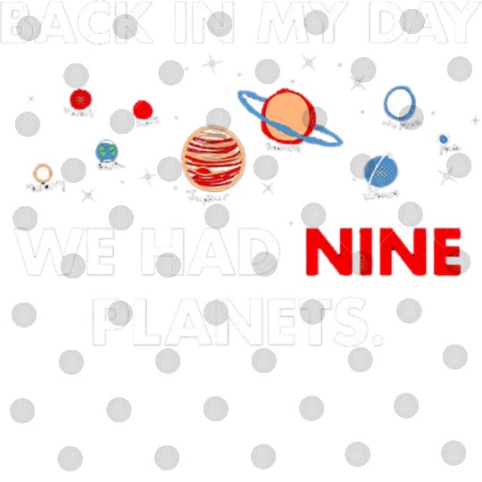 Back in my Day we had 9 Planets Science Teacher Digital Files