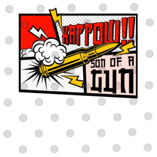 Kappow Bullets Gun Explosion Big bang Aesthetic Digital Files