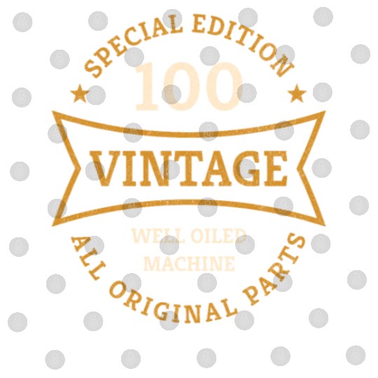 100 Year Old Born 1923 Vintage 100th Birthday Gift Digital Files