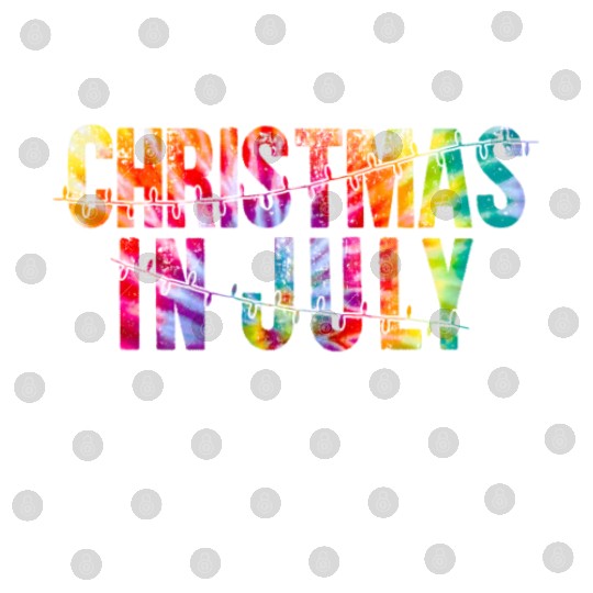 Christmas In July Xmas Tree Lights Santa Beach Digital Files