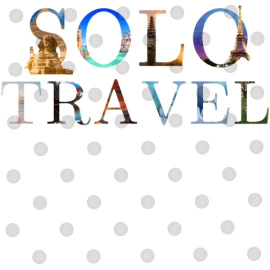 in love with solo travel, in all seasons Digital Files