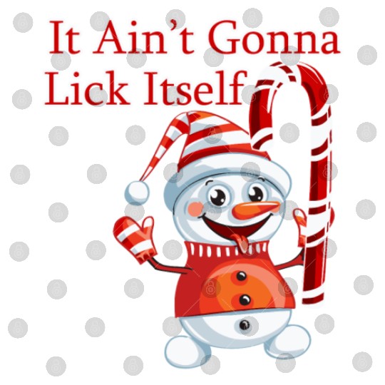 Christmas Holiday Candy Canes It'S Not Gonna Lick Digital Files