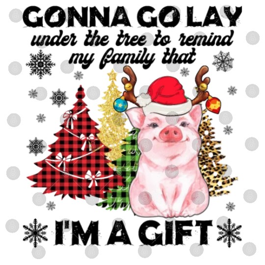 Pig Lady Lay Under Christmas Tree To Remind Family Digital Files