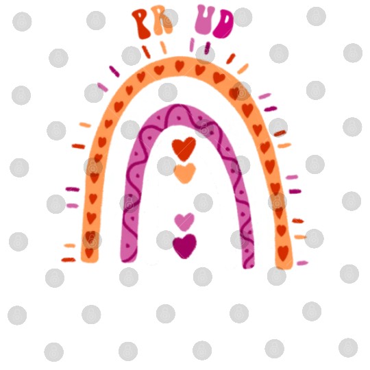 Proud Niece Lesbian Pride Boho Rainbow Digital Files