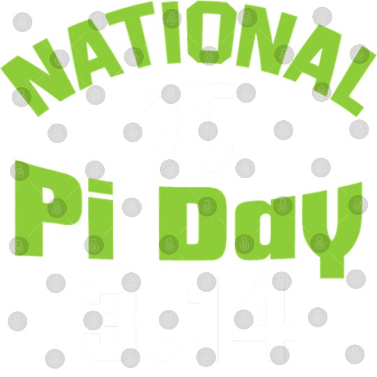 National Pi Day Digital Files March 14 3 14 Math Number