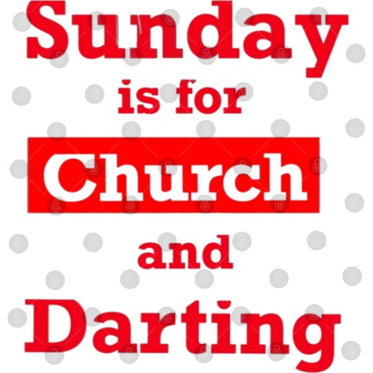 Sunday is for church and Darting Digital Files