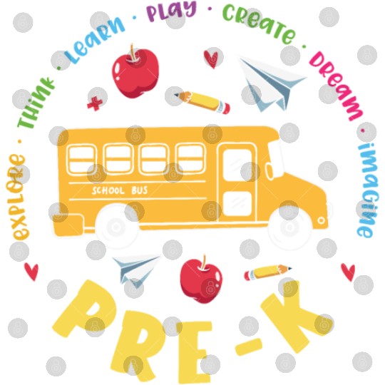 Pre-K School Bus Digital Files