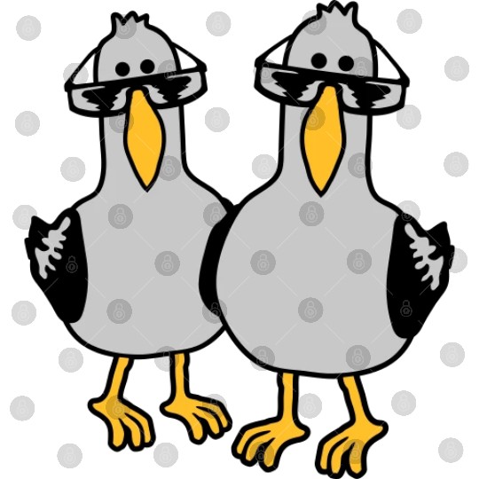 2 seagull friends team Digital Files