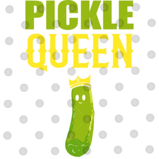 Pickle Queen Head Chef Gift Digital Files