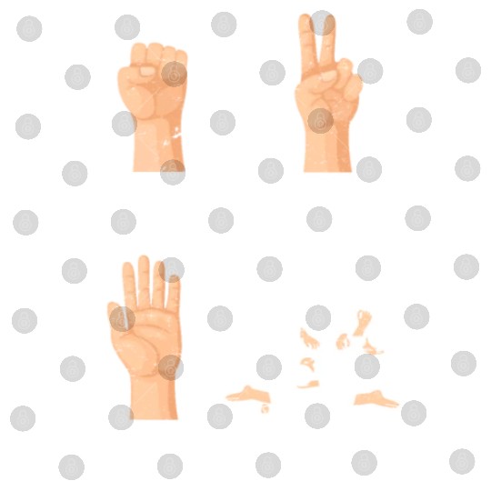 Rock Paper Scissors Nothing Beats Jiu Jitsu BJJ Ji Digital Files