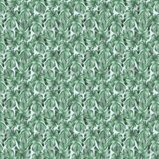 Watercolor Tropical Monstera Leaves Digital Files